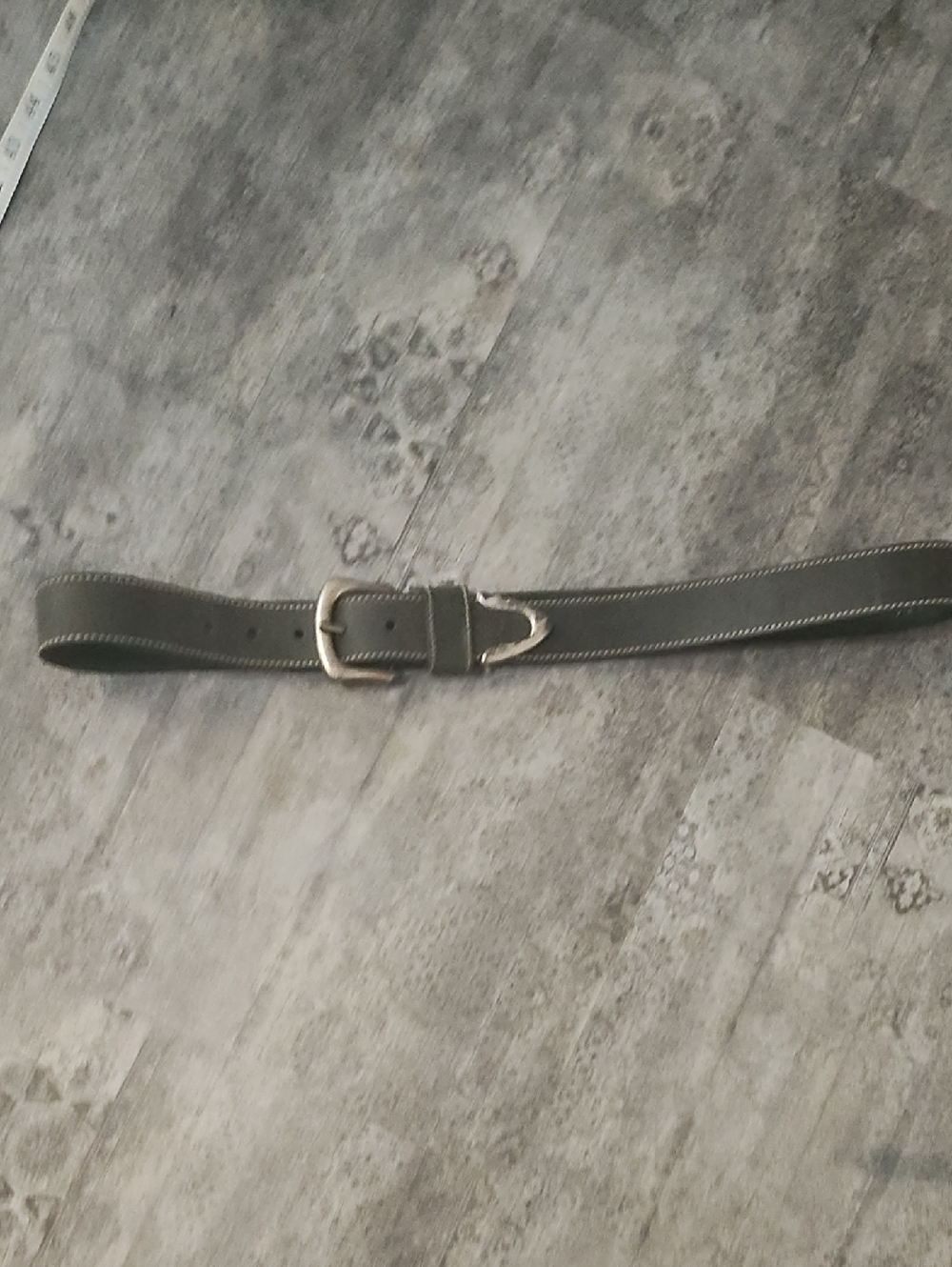Levi's Brown belt with white logo